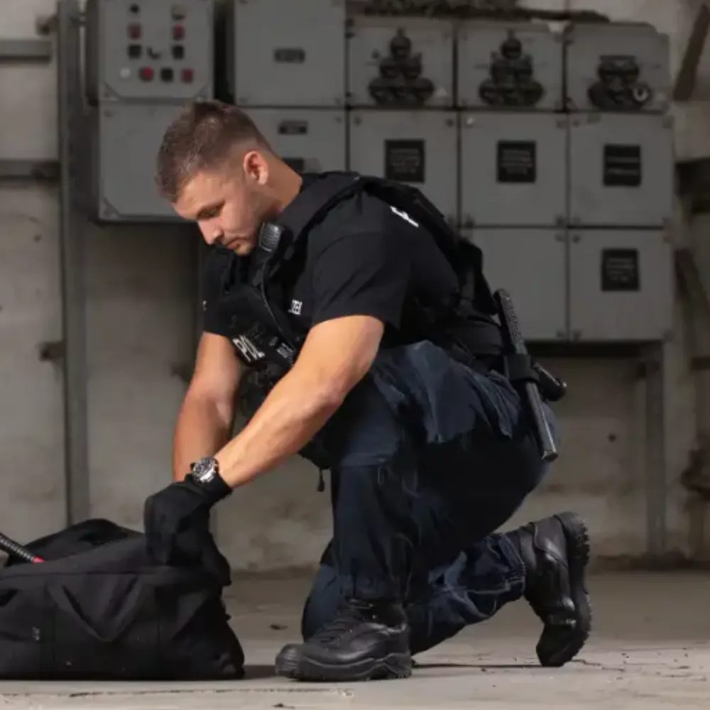 Lowa Renegade II GTX MID TF MF Police Boots Black