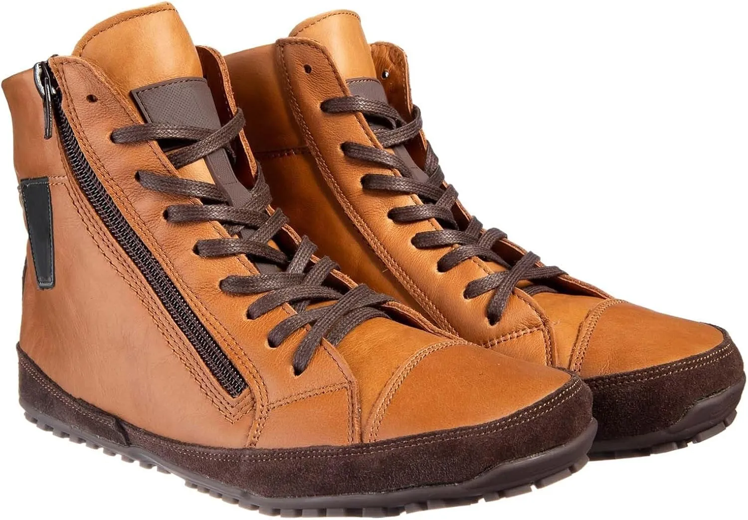 Magic Shoes Alaskan Mens Winter Boots with Fleece Lined Barefoot Shoes for Couples Non-Slip Hiking Footwear Comfort Warm Work Boots Grounded Shoes Zero Drop Booties Walking