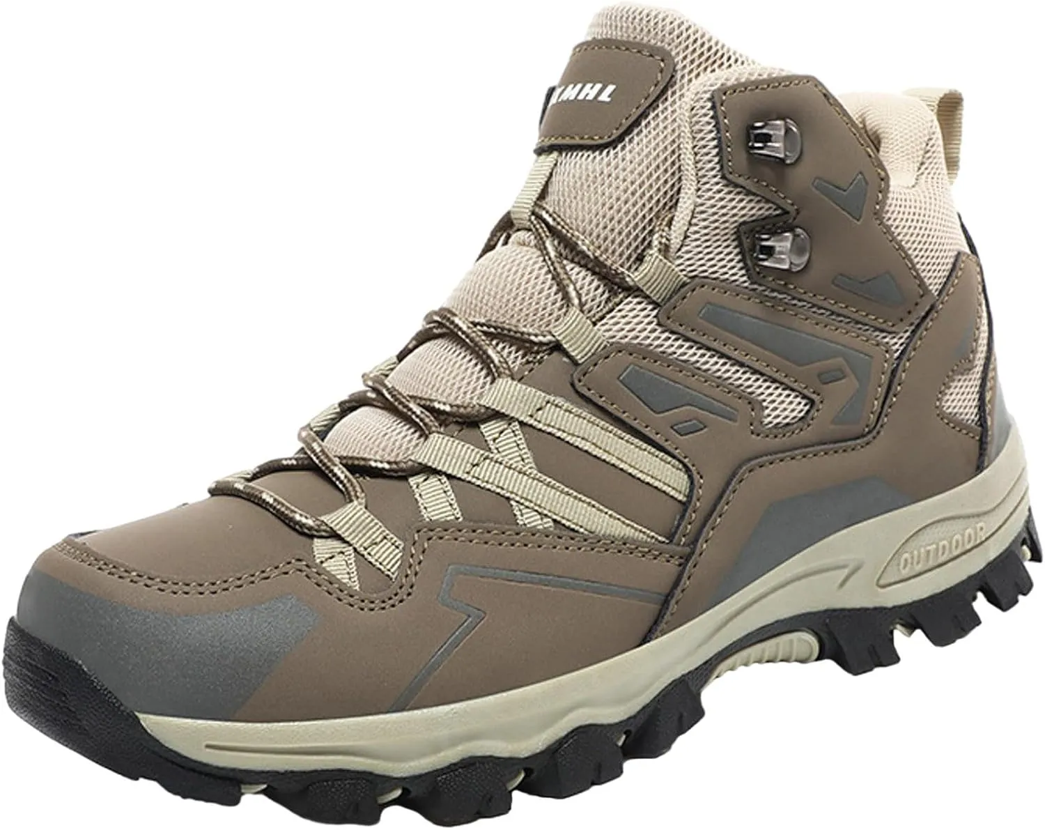Man Hiking Boots Men's Hiking Shoes Lightweight Non Slip Outdoor Ankle Boots Outdoor Casual Breathable Hike Shoe