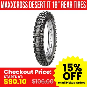 Maxxis Maxxcross Desert IT 18" Rear Off-Road Tires