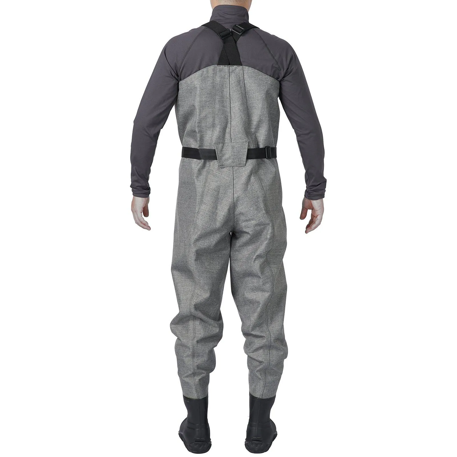 Men's 3D PVC Game Wader (Heather Grey) - Boot Foot