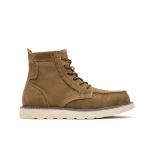 Men's 6" Moc-Toe Wedge Boots - Heritage Suede | C003