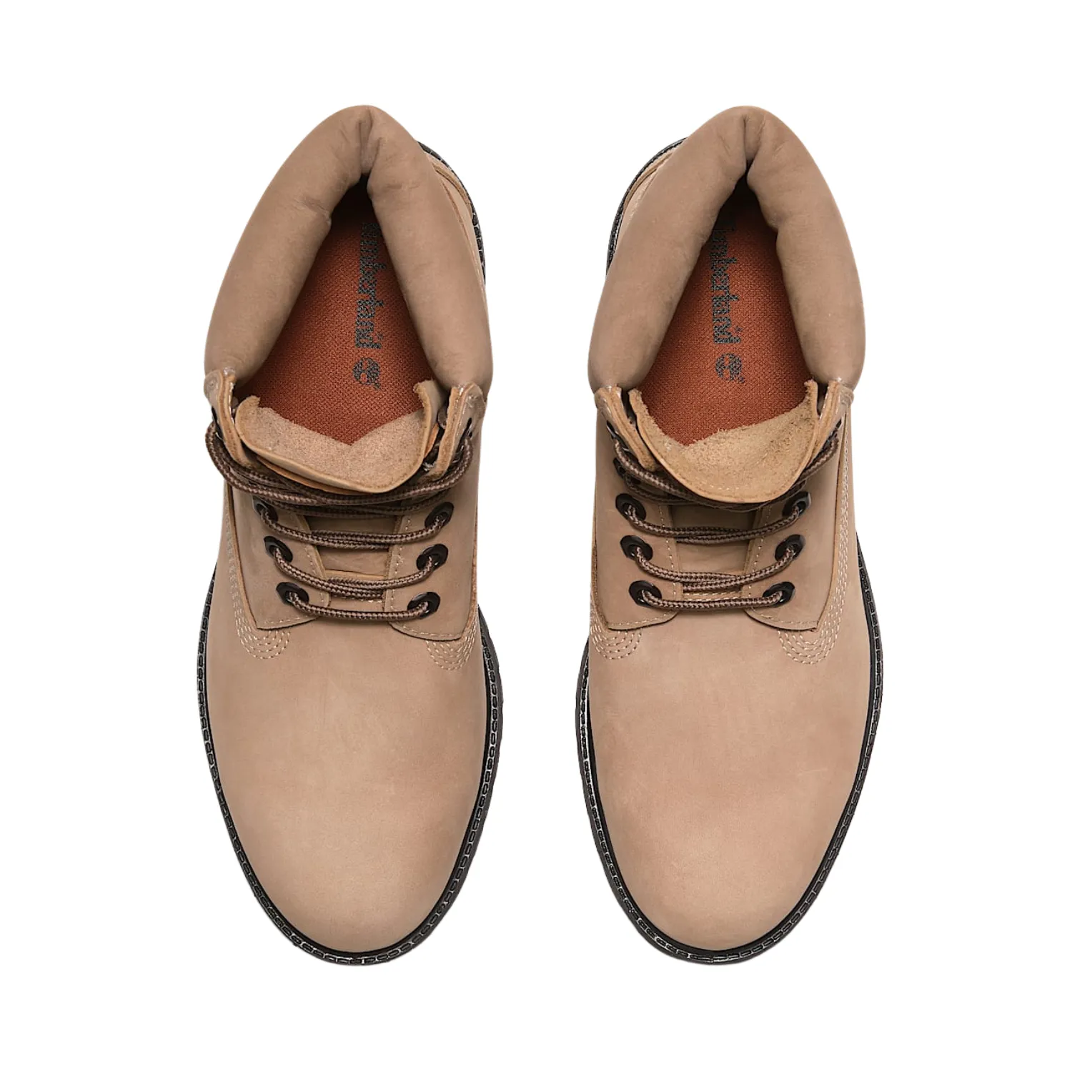 Men's 6" Premium Medium Beige Nubuck