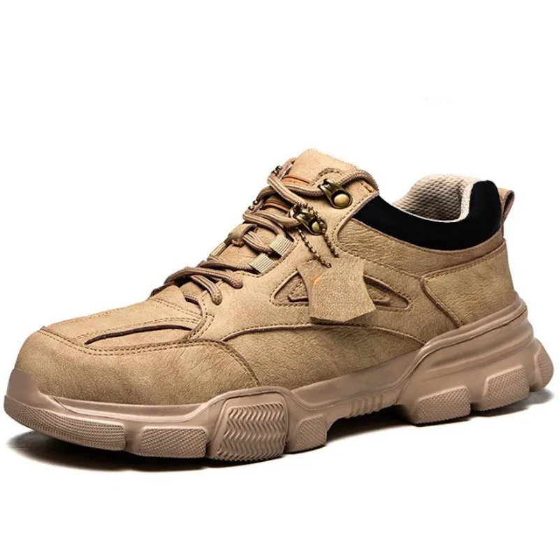 Men's Anti-Smash And Stab Work Shoes