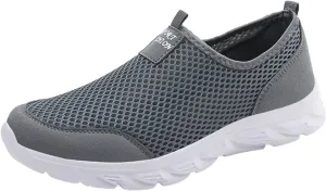 Mens Casual Walking Shoes Men's Breathable Sneakers Non Slip Soft Sole Athletic Lightweight Running Shoe