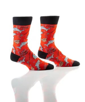 Men's Crew Socks - Gone Fishing