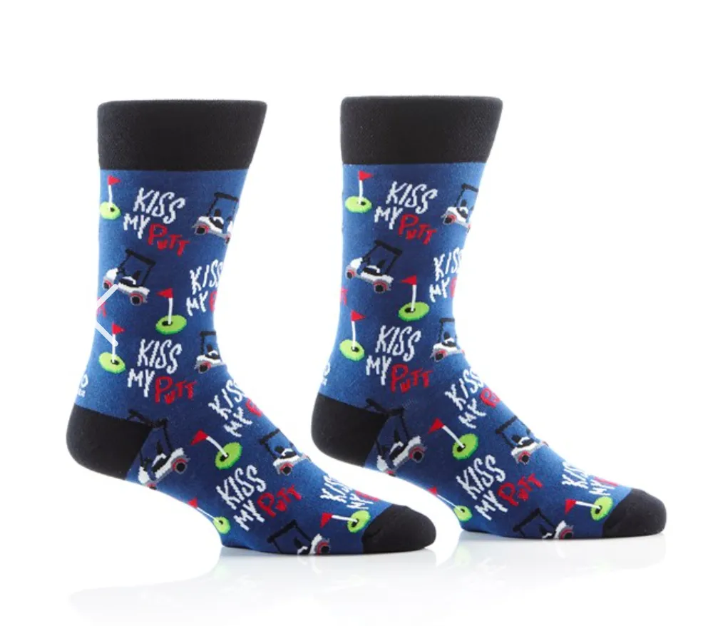 Men's Crew Socks Kiss my Putt