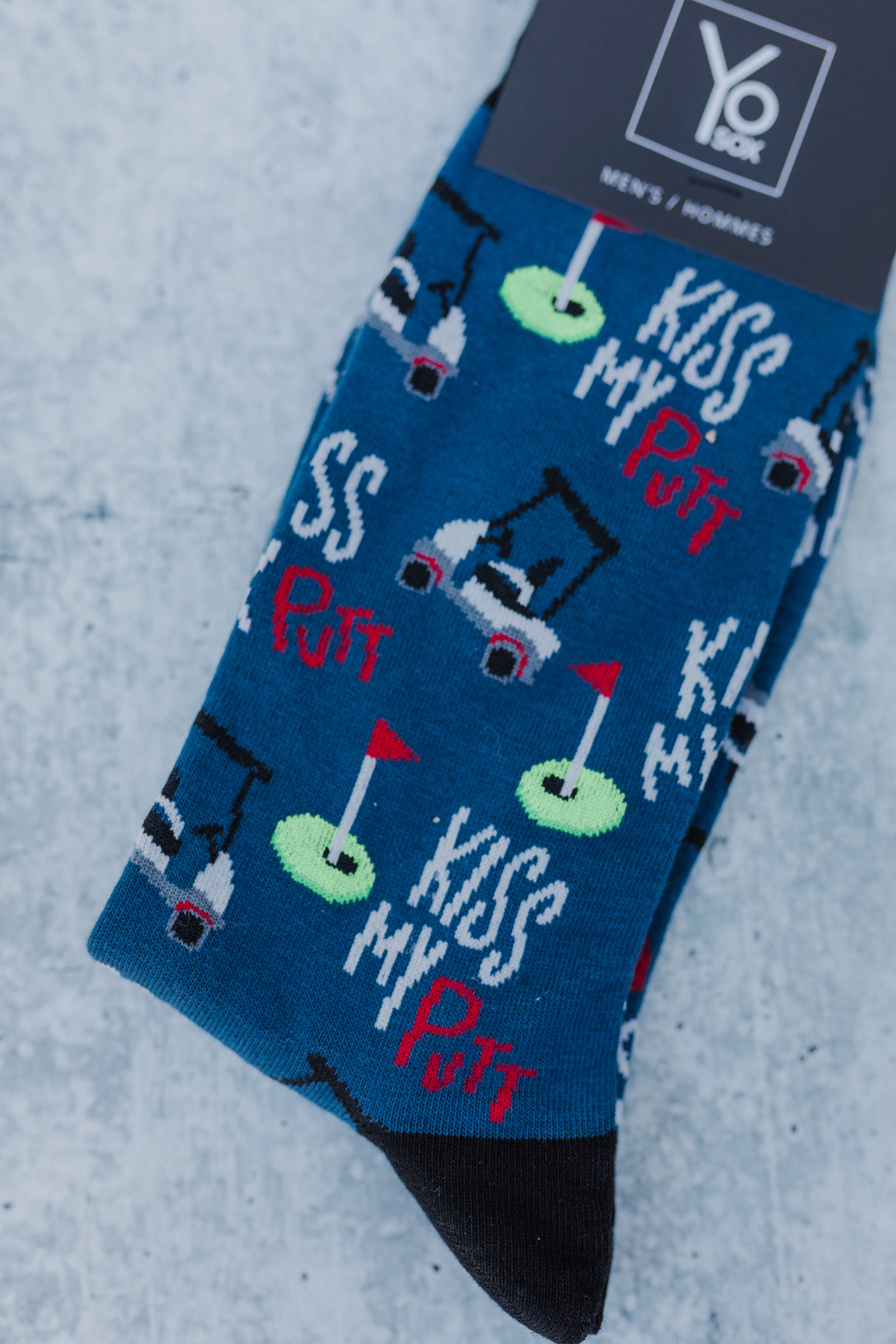 Men's Crew Socks Kiss my Putt