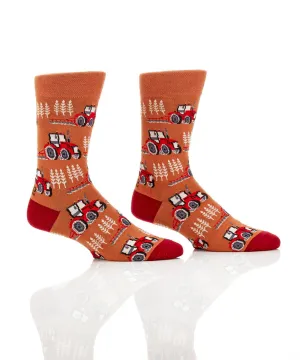 Men's Crew Socks Tractor