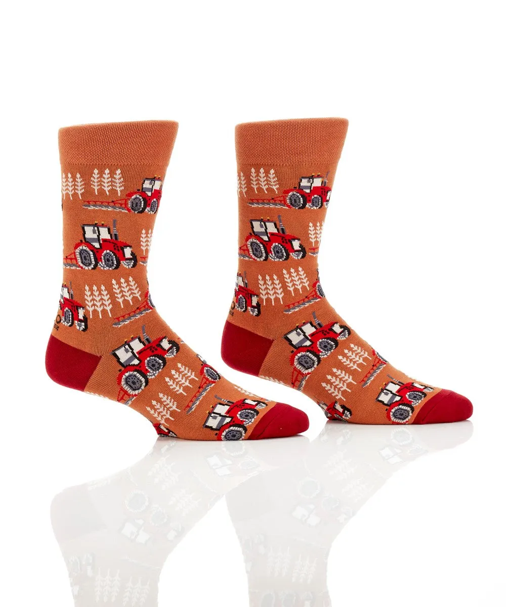 Men's Crew Socks Tractor