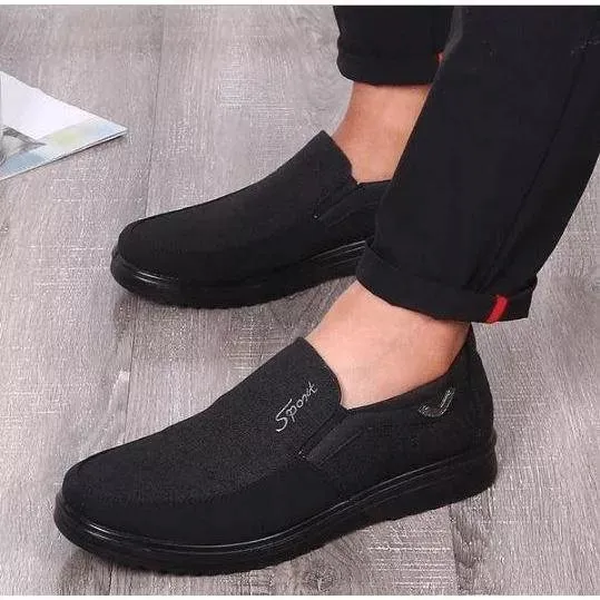 Men's Extended Width Foot And Heel Comfortable Insole Non-Slip Sneakers