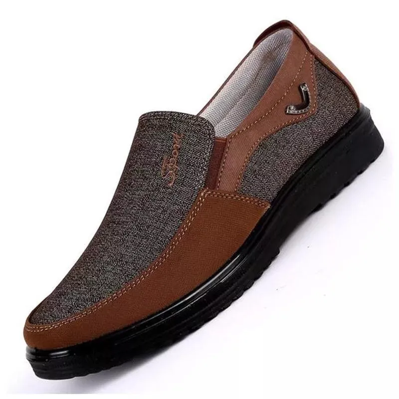 Men's Extended Width Foot And Heel Comfortable Insole Non-Slip Sneakers