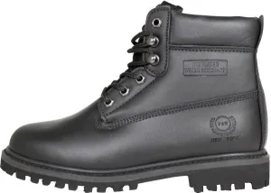 men's genuine leather workboot (black) Case of 12