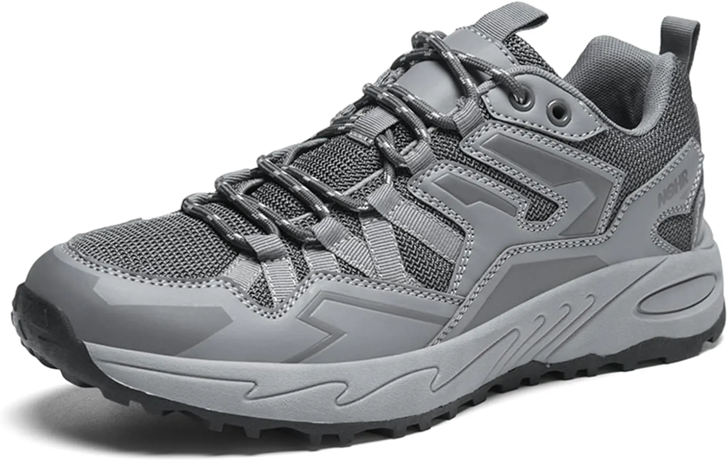 Men's Hiking Shoes Wear-Resistant Anti-Slip Outsole,Lightweight Comfort Soft Insole,Water-Proof Suede Upper Breathable Mesh for Outdoor Trailing Backpacking Camping