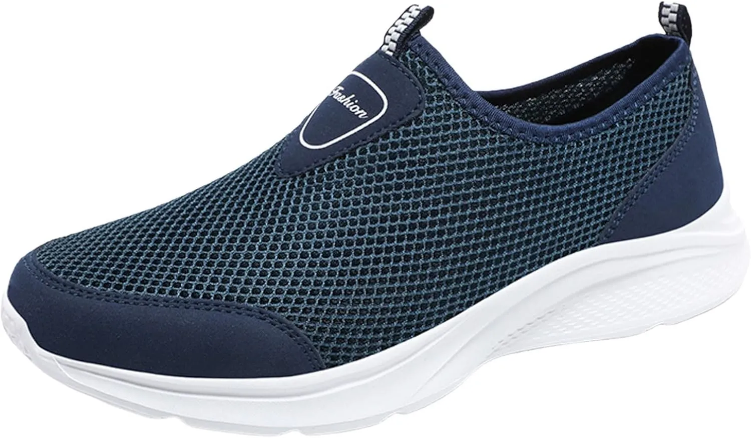 Men's Hollow Mesh Sports Shoes Fashionable Breathable Walking Shoes Comfortable Barefoot Minimalist Shoe