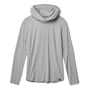 Men's Hooded Ultra Lightweight Sunshirt Grey