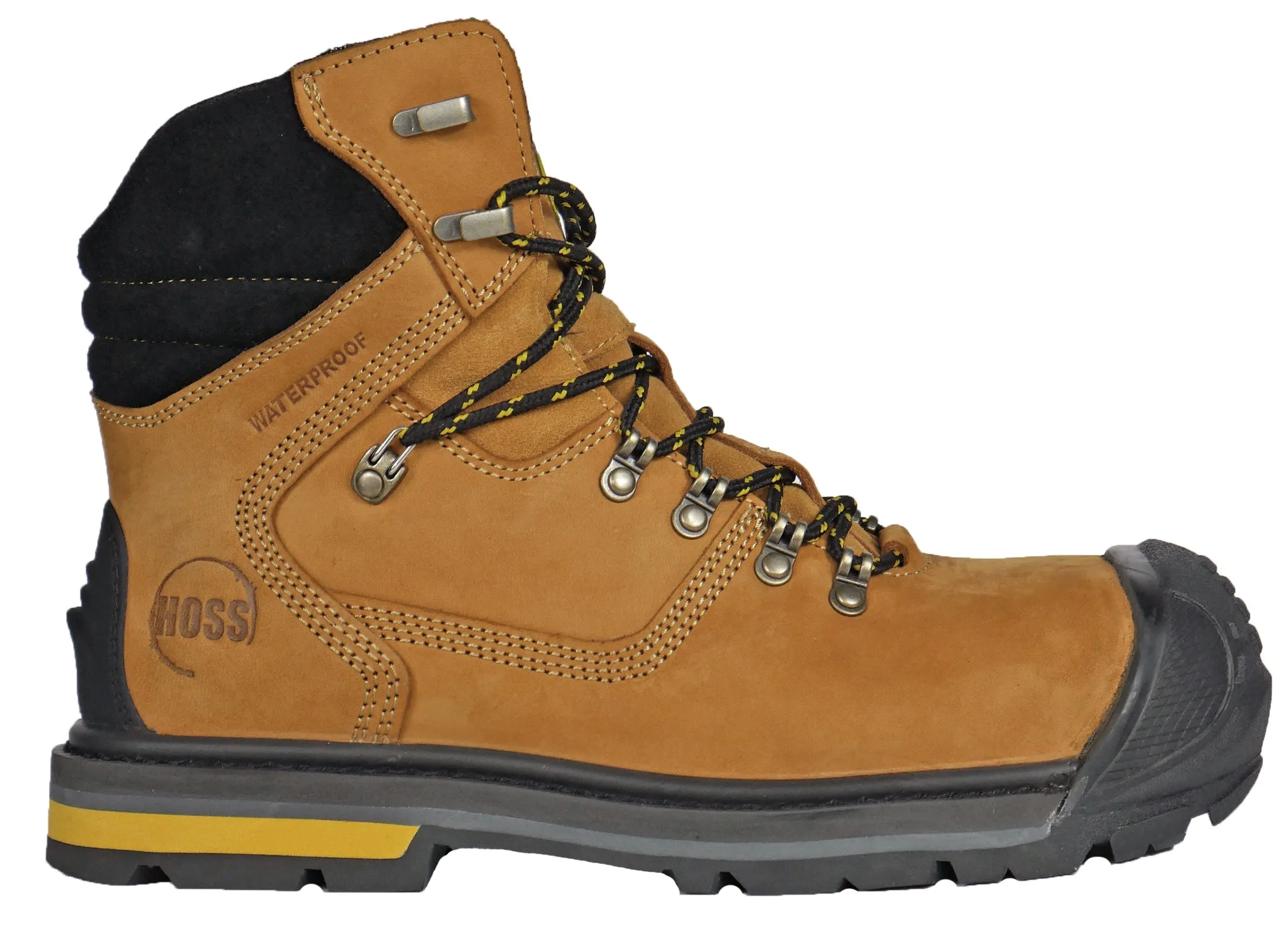 Men's Hoss 6" Hog Wheat, EH, WP, Composite Toe Boot