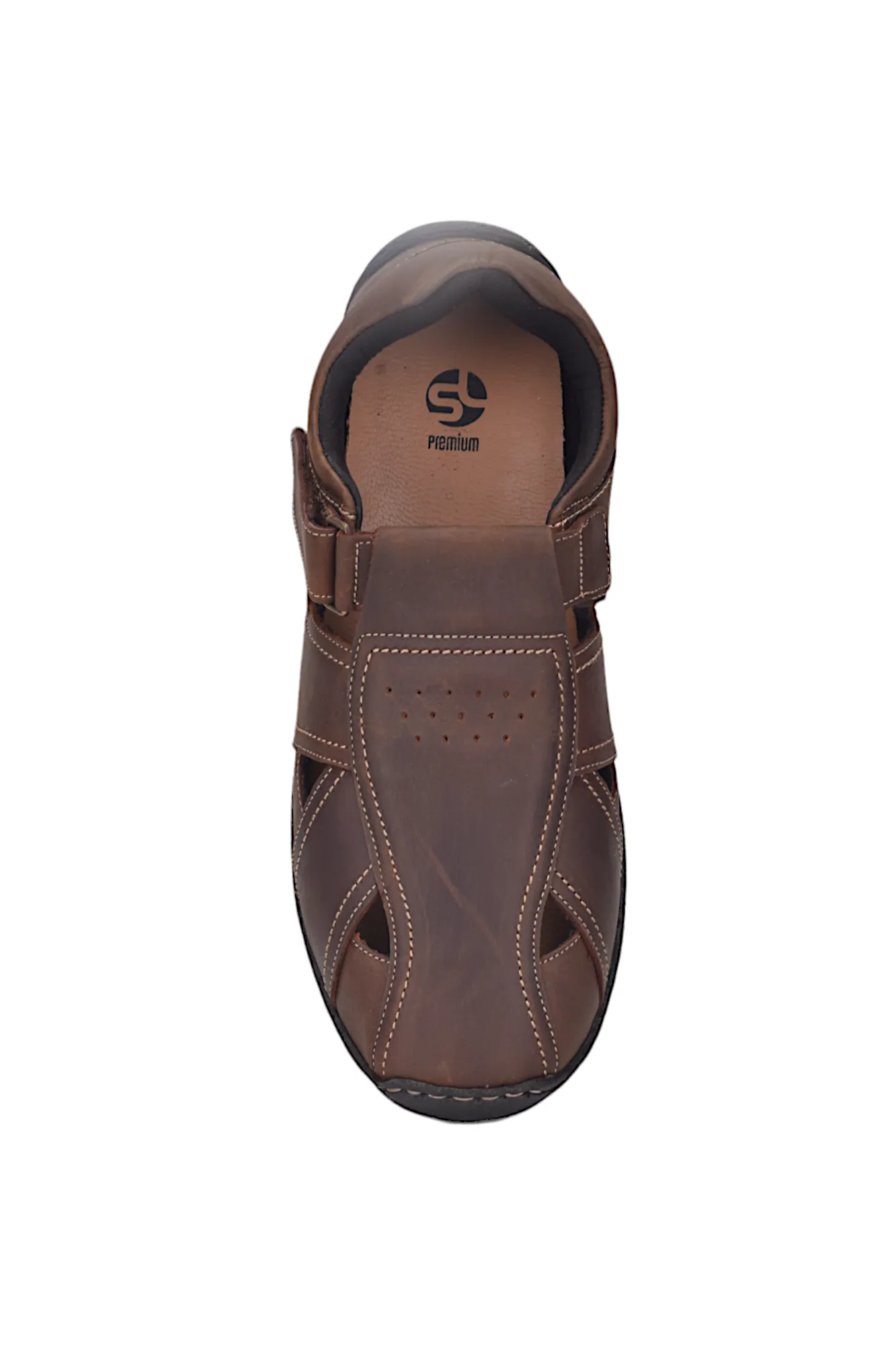 Mens Leather Fisherman Sandal 915611