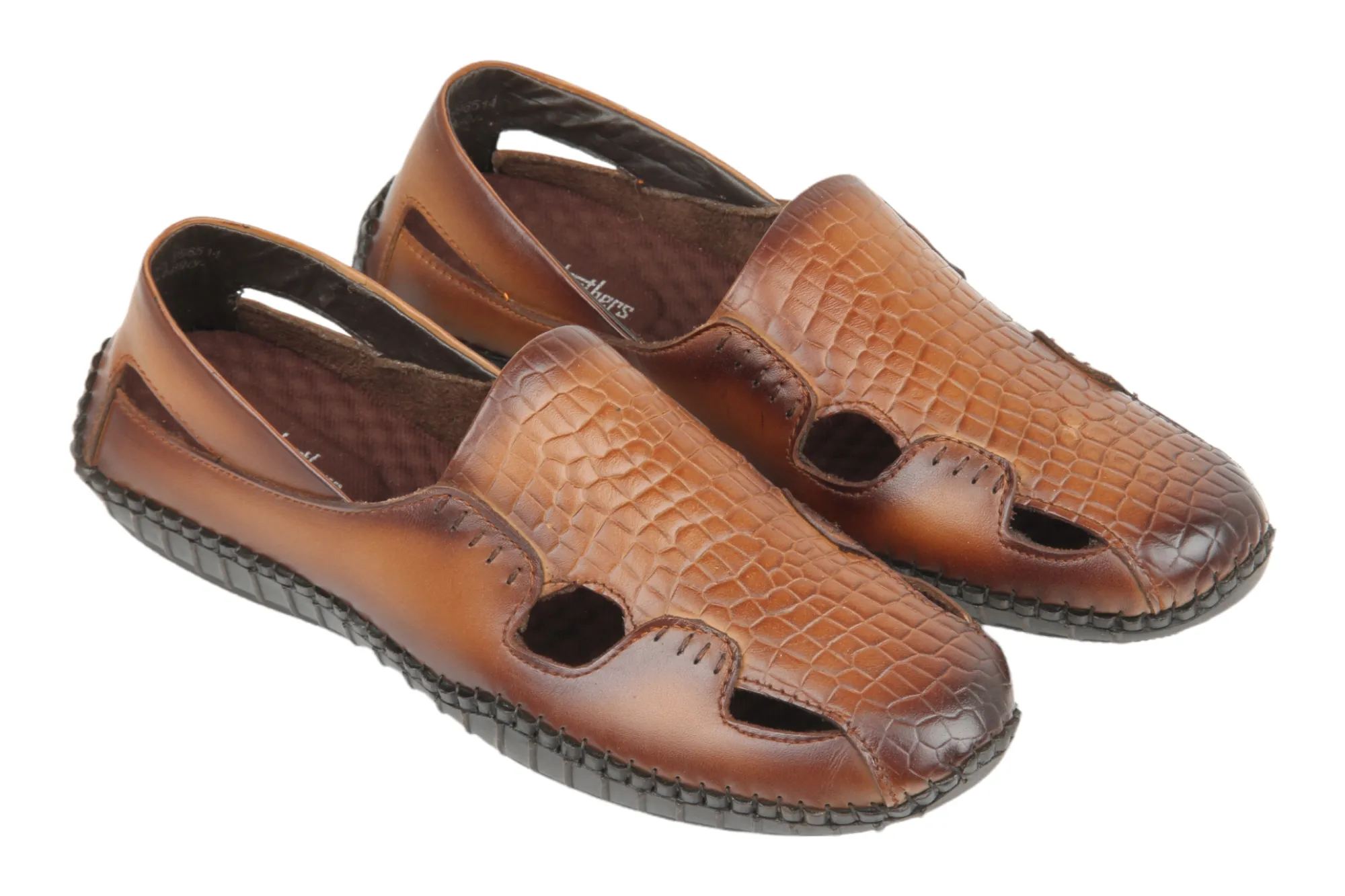 Mens leather fisherman sandal 996514