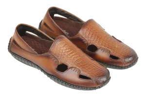 Mens leather fisherman sandal 996514