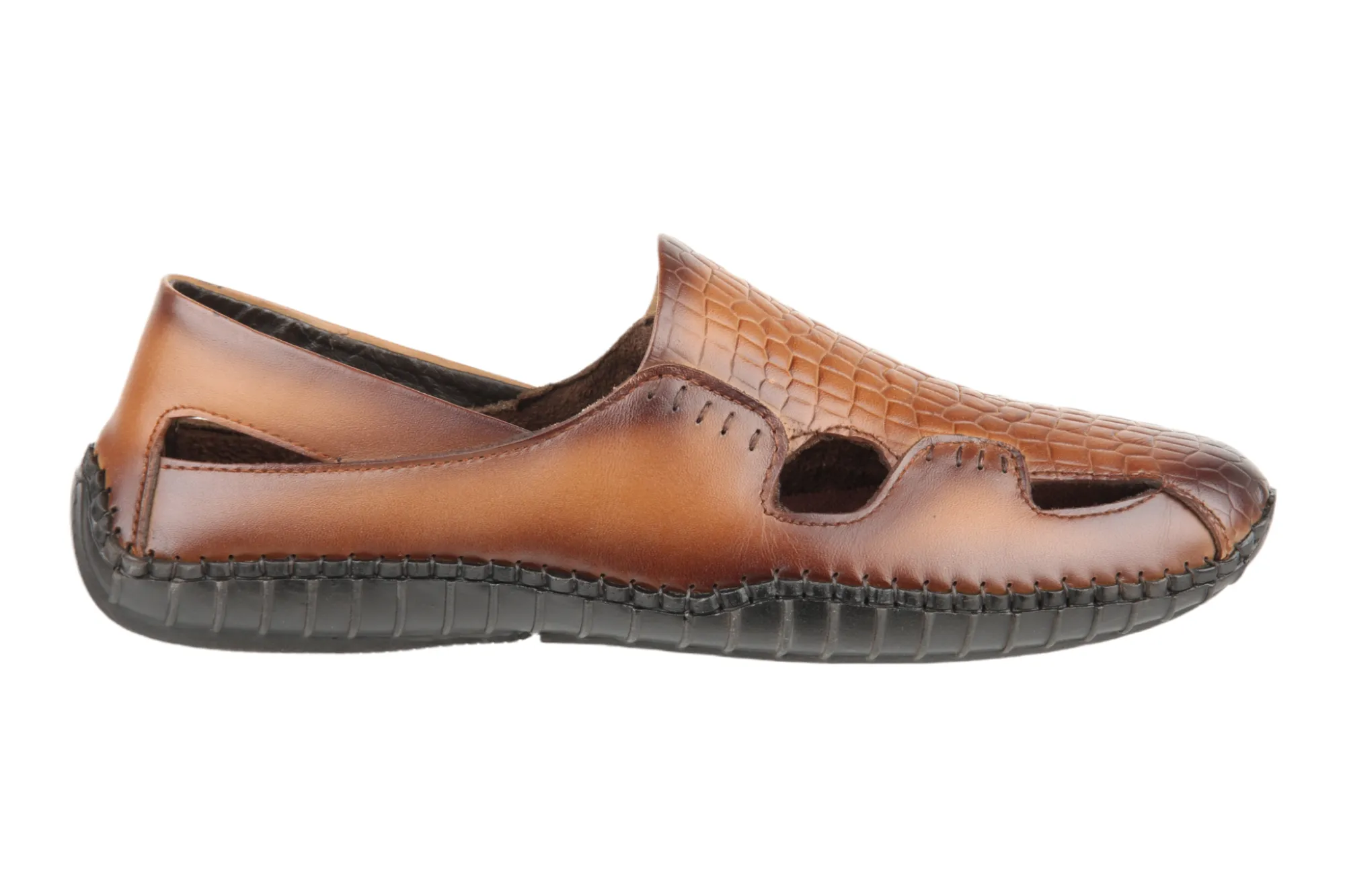 Mens leather fisherman sandal 996514
