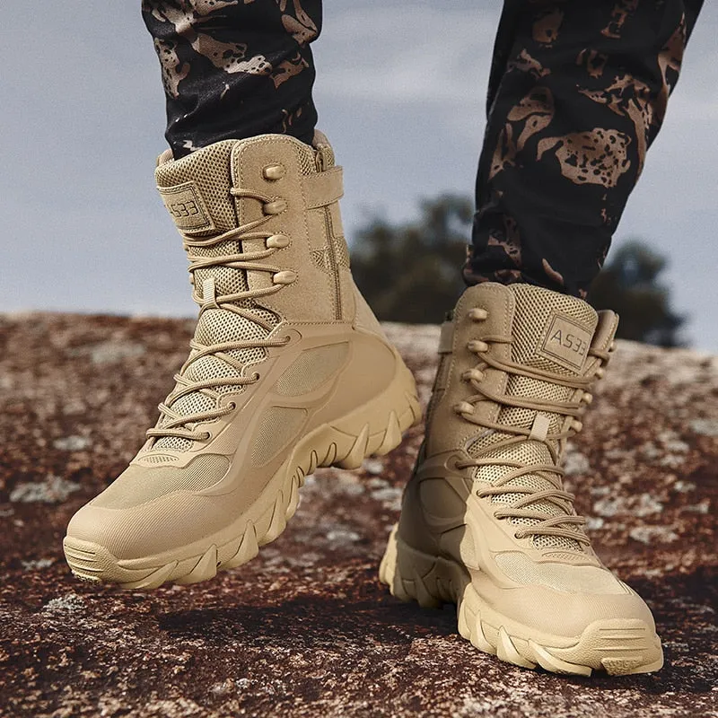 Men's Military Outdoor Ankle Boots