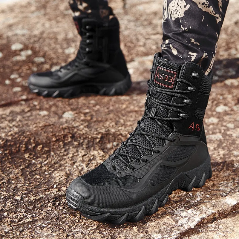 Men's Military Outdoor Ankle Boots