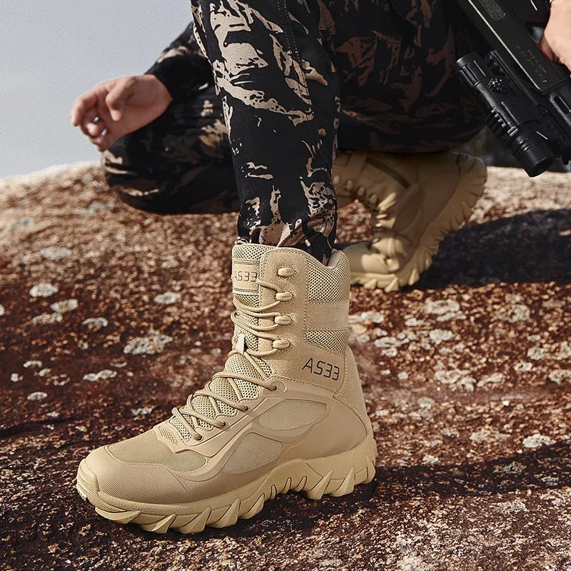 Men's Military Outdoor Ankle Boots