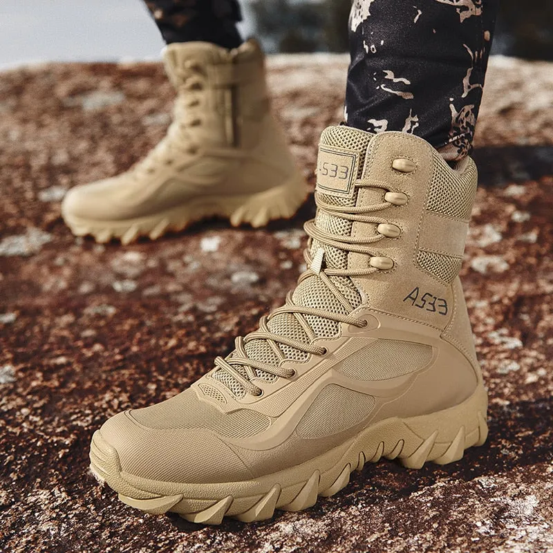 Men's Military Outdoor Ankle Boots