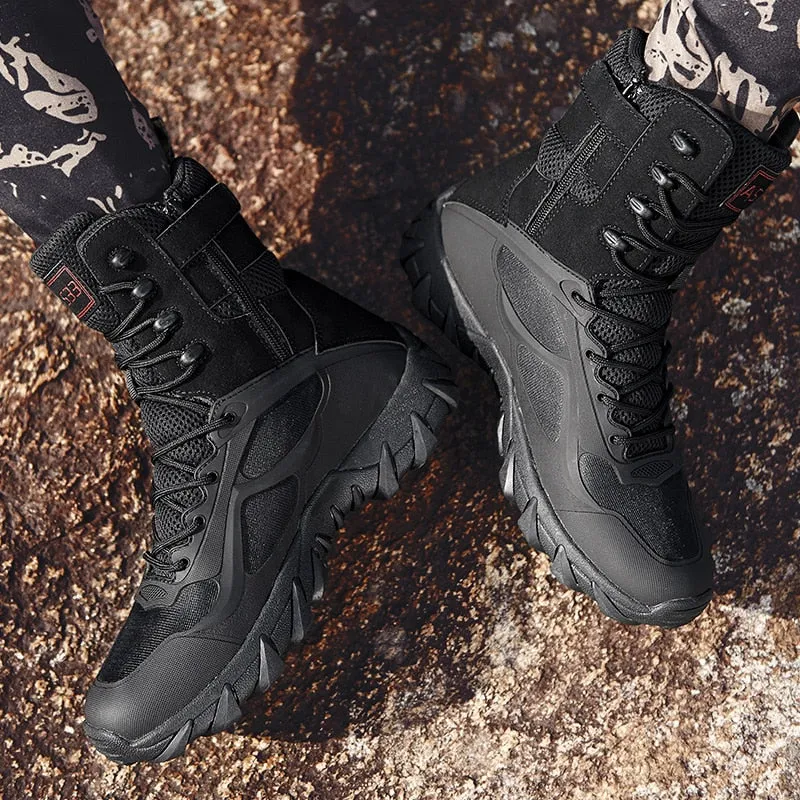 Men's Military Outdoor Ankle Boots