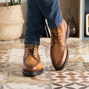 Men's Moc Boots Goodyear Welt Wide Plus Size 5540