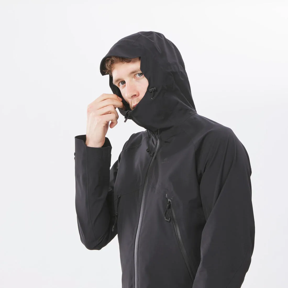 Men's Mountain Hiking Jacket Waterproof - MH500