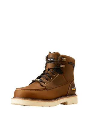 Men’s Rebar Lift 6” H2O Brown Boot