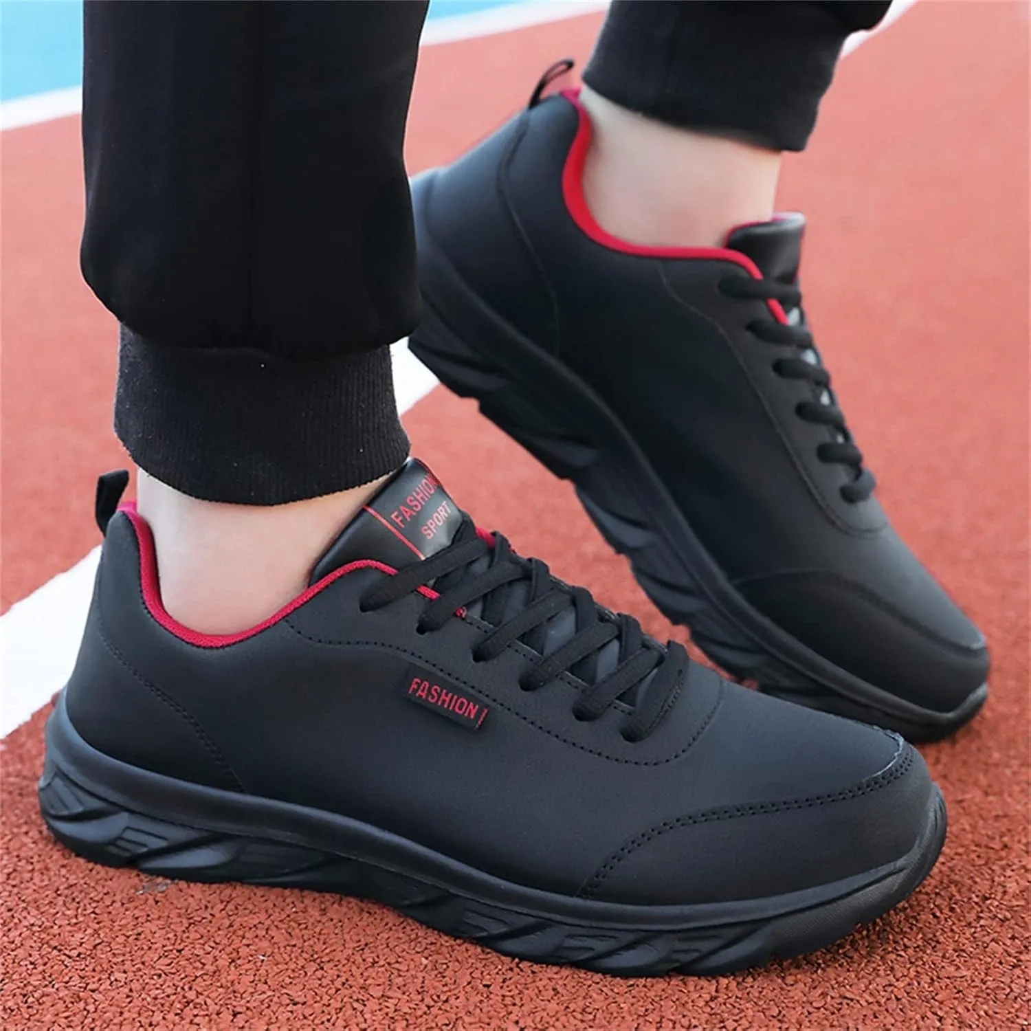Mens Running Shoes Outdoor Slip on Walking Athletic Sneakers Non Slip Casual Lightweight Sport Tennis Shoes