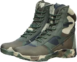 Men's Shoes Military Boots Camo Combat Ankle Boots Work Safety Hunting Boots Men's Hiking Shoes