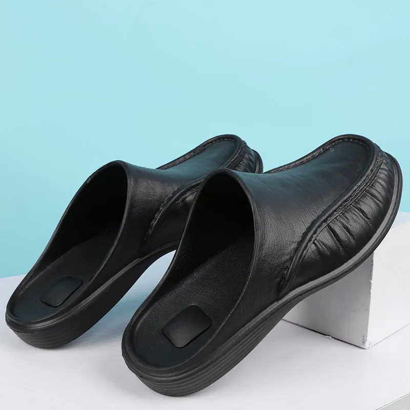 Men's Slip-On Mules - Wear-resistant Non-Slip Comfy Casual Shoes