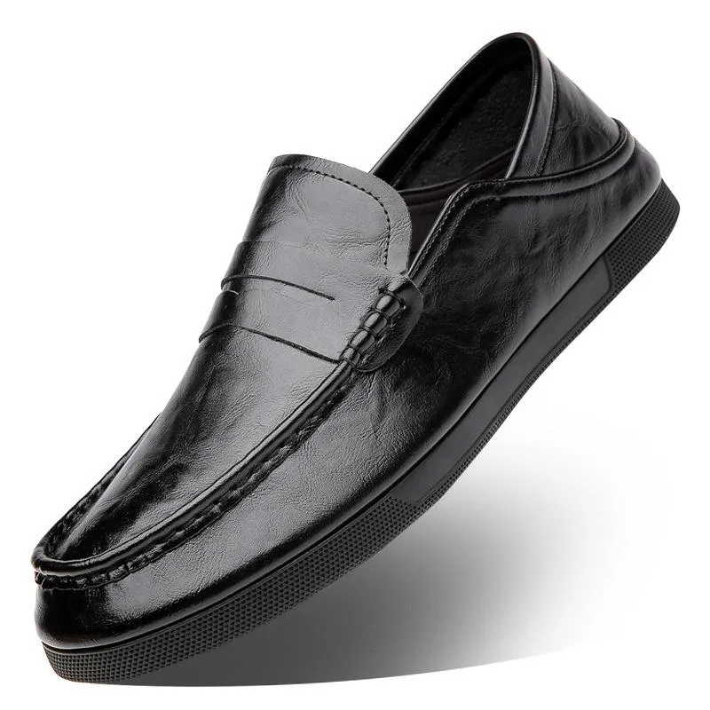 Men's slip-on soft sole waterproof non-slip shoes