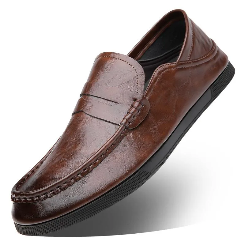 Men's slip-on soft sole waterproof non-slip shoes