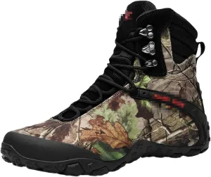 Men's Sports Tactical Boots Outdoor High Top Hiking Shoes Wear Resistant Camping Sneakers Waterproof