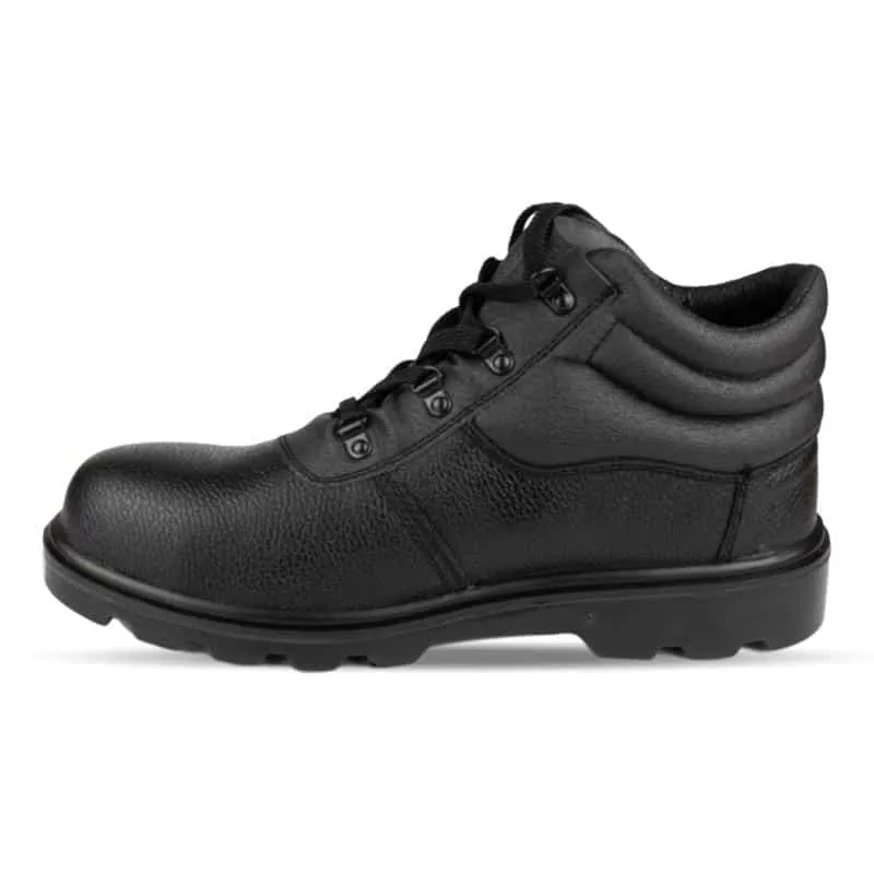 Men's Steel Toe Cap Boots in Black