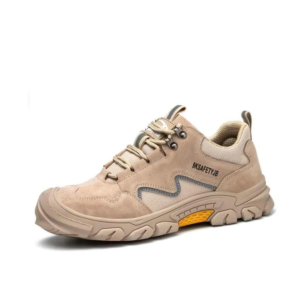 Men's Steel Toe Leather Boots - Slip Resistant | B209