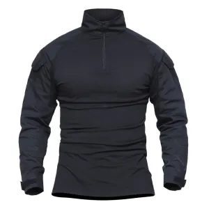 Men's Tactical Camouflage Combat Shirt for Airsoft and Military Exercises