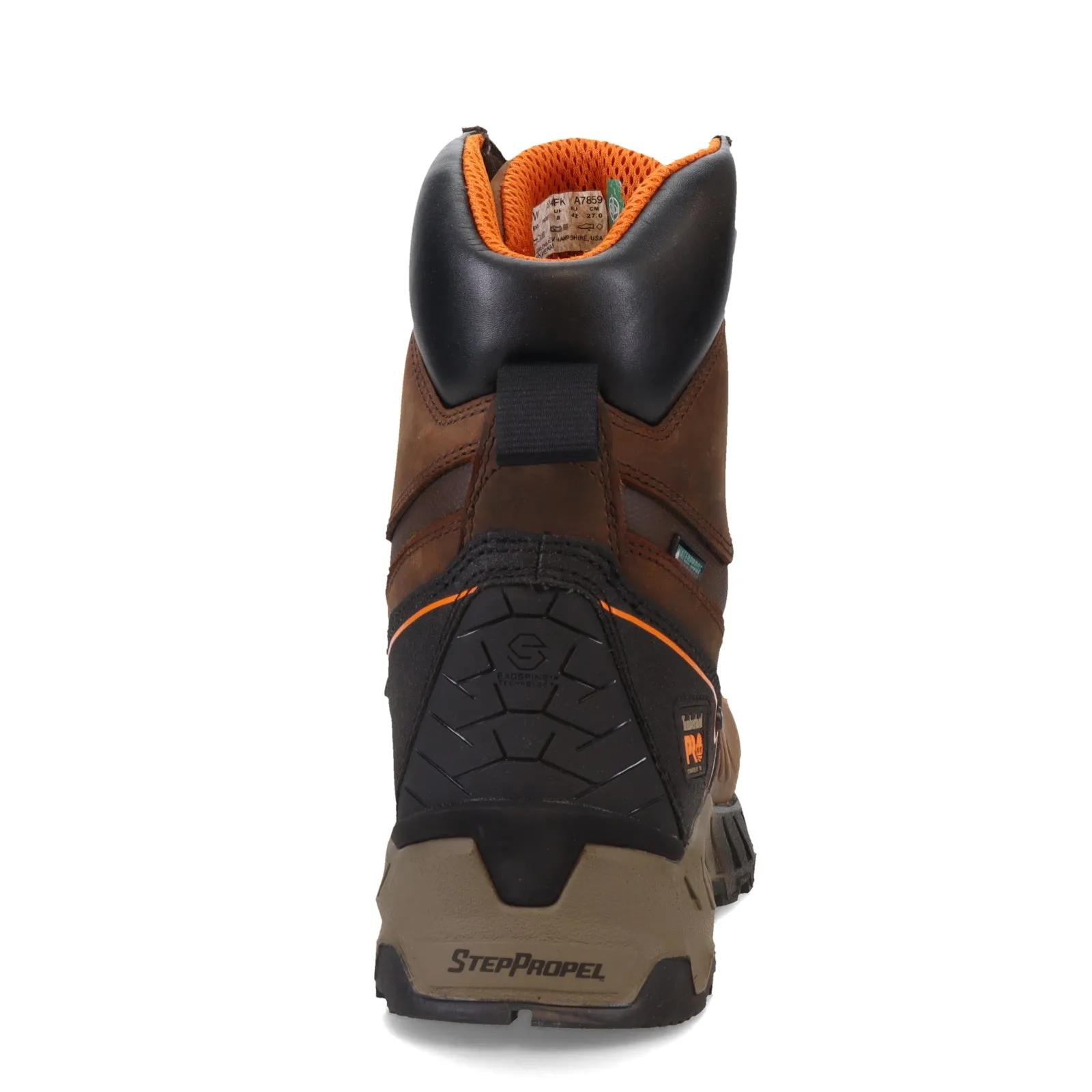 Men's Timberland Pro, Work Summit 8" Waterproof Comp Toe Work Boot
