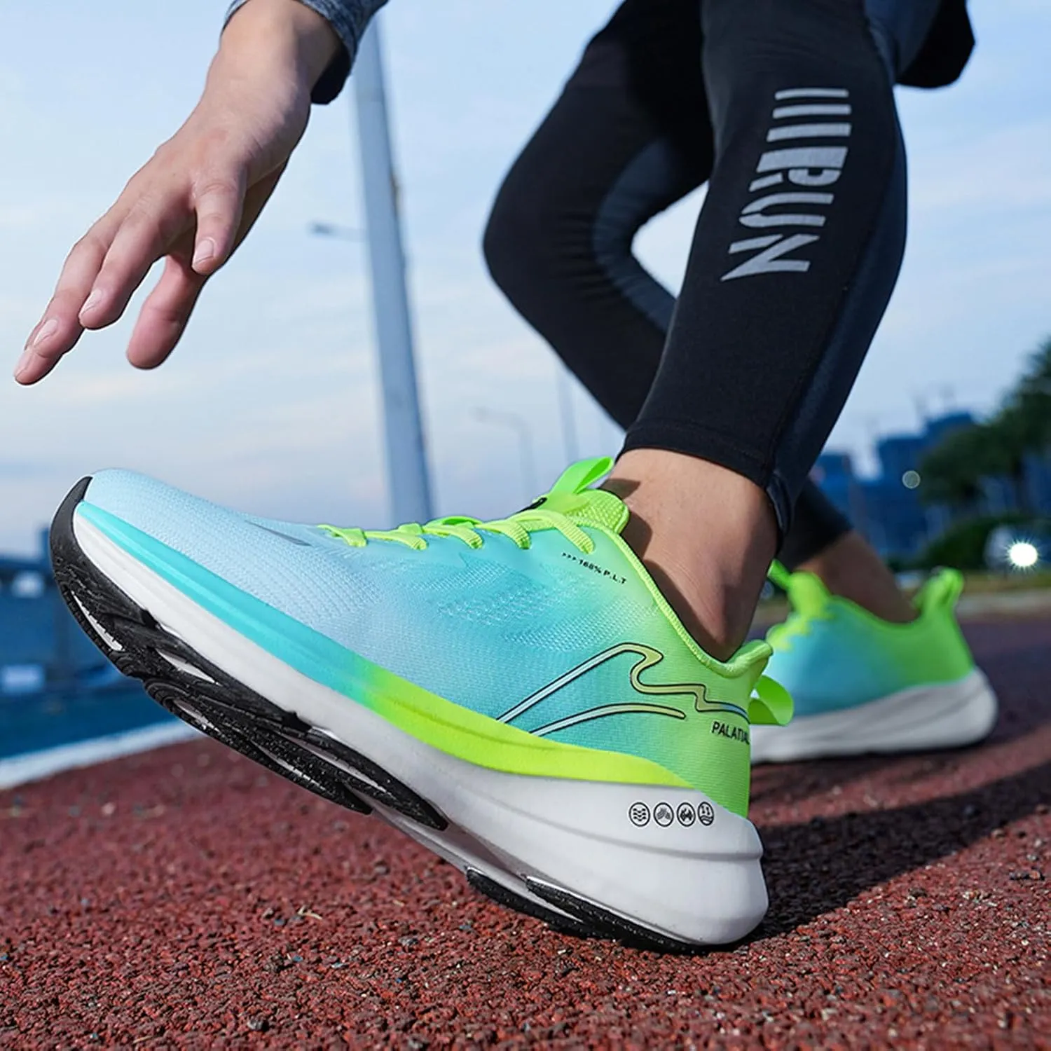 Mens Trail Running Shoes Lightweight Jogging Walking Shoes Work Athletic Sneakers for Women