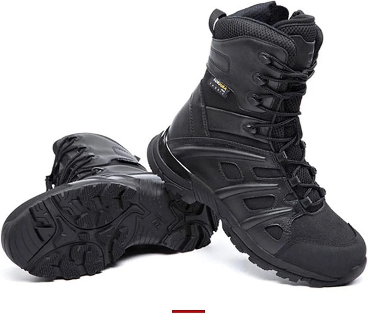 Men's Ultralight Tactical Military Boots, Comfort Anti-collision Wear-resistant and Slip-resistant Hiking Shoes, Outdoor Desert Lace-up Sports Combat Boots