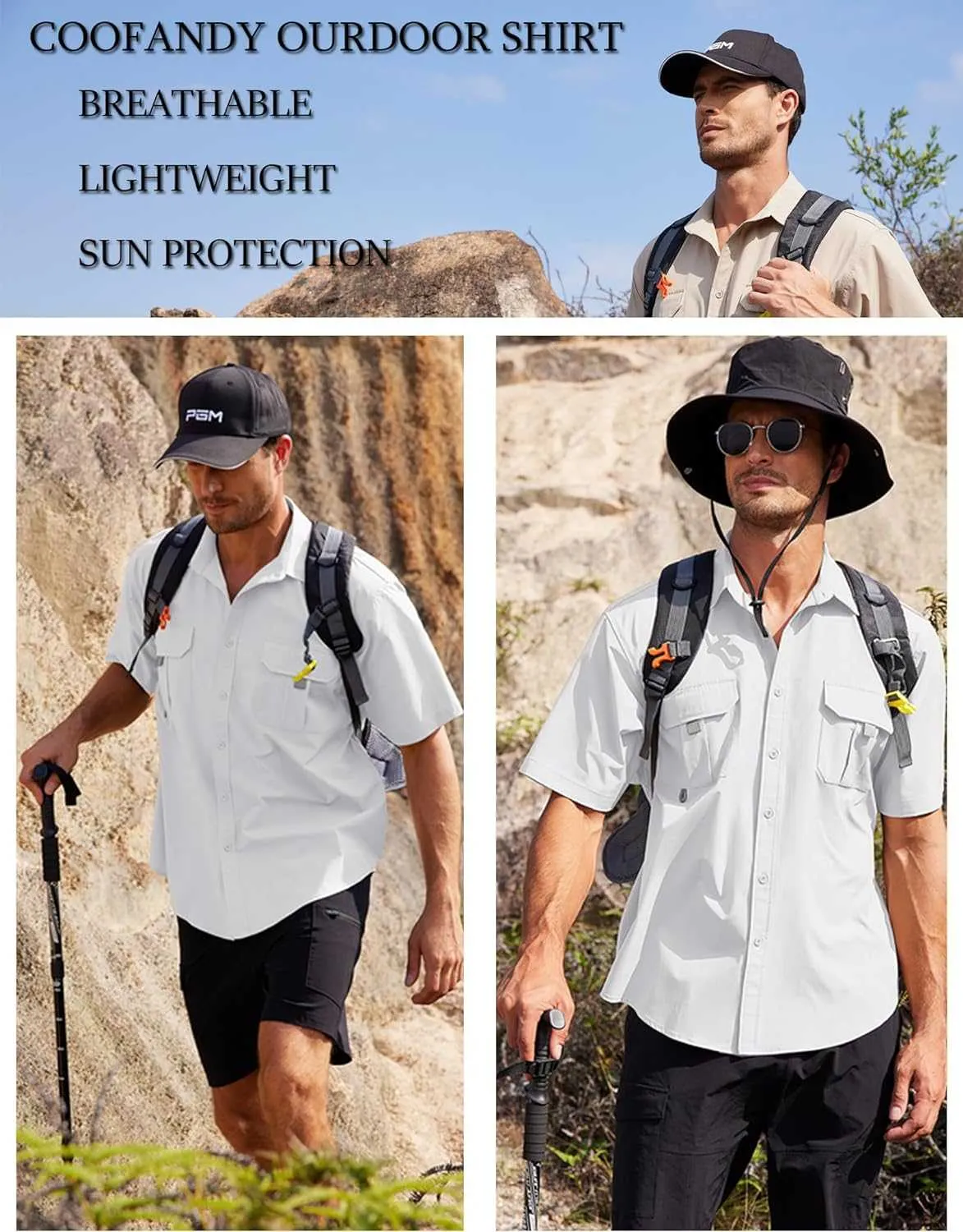 Men's UPF UV: Hiking Fishing Shirt | Reltek Ready Gear