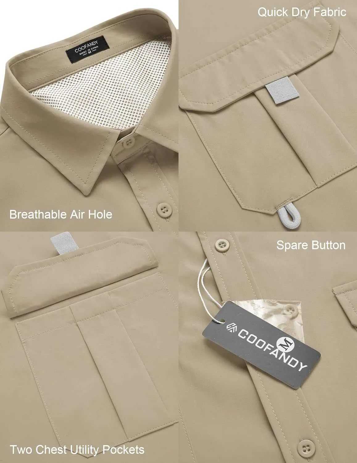 Men's UPF UV: Hiking Fishing Shirt | Reltek Ready Gear