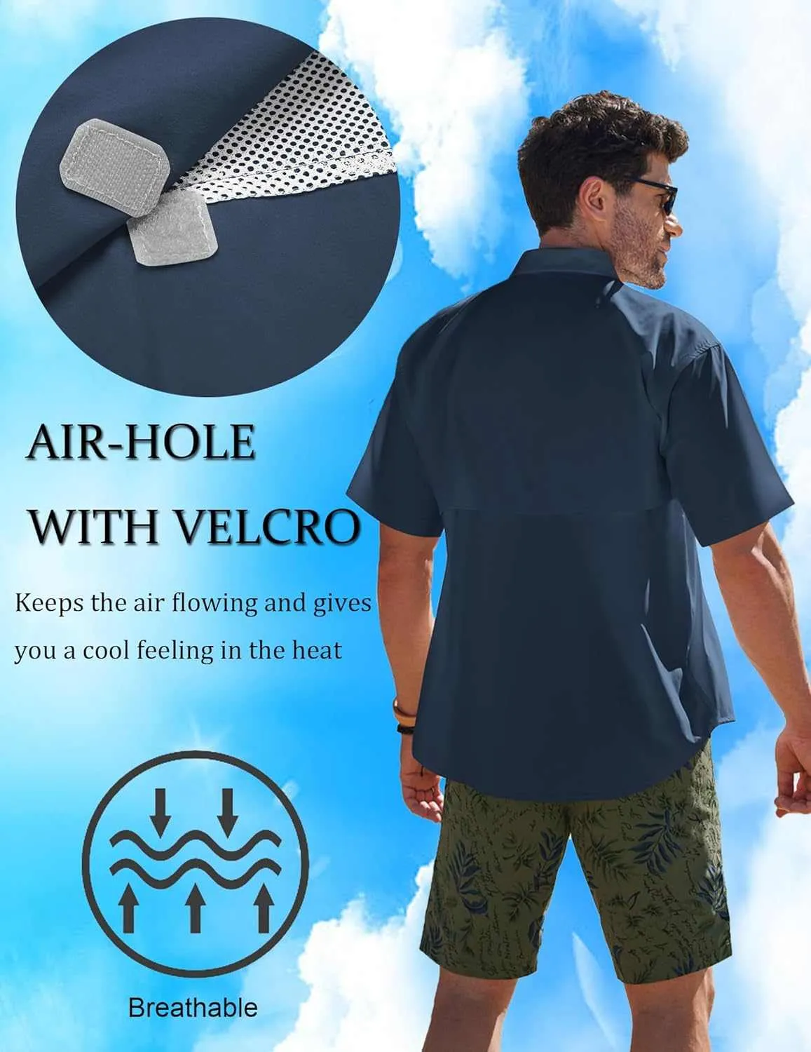 Men's UPF UV: Hiking Fishing Shirt | Reltek Ready Gear