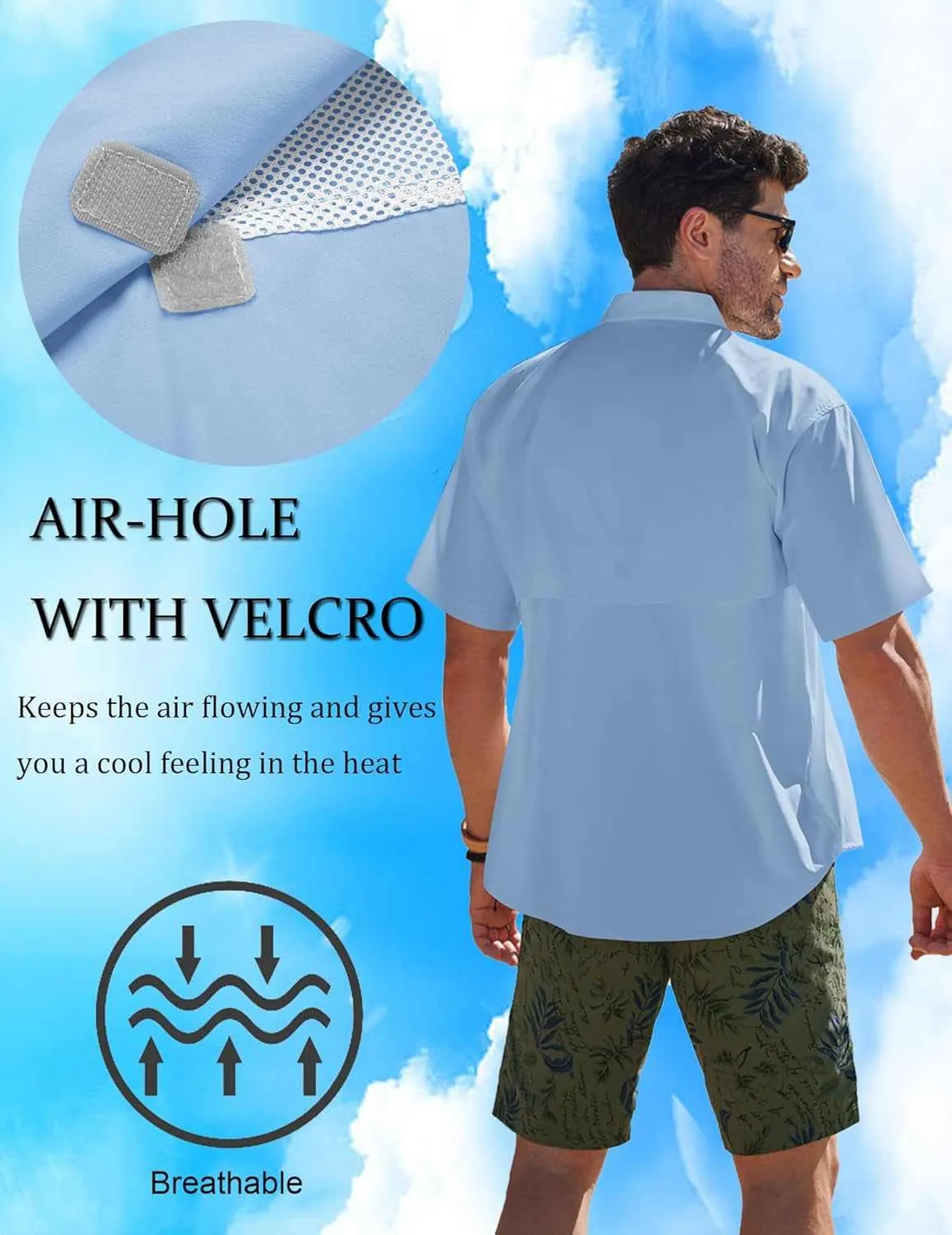 Men's UPF UV: Hiking Fishing Shirt | Reltek Ready Gear