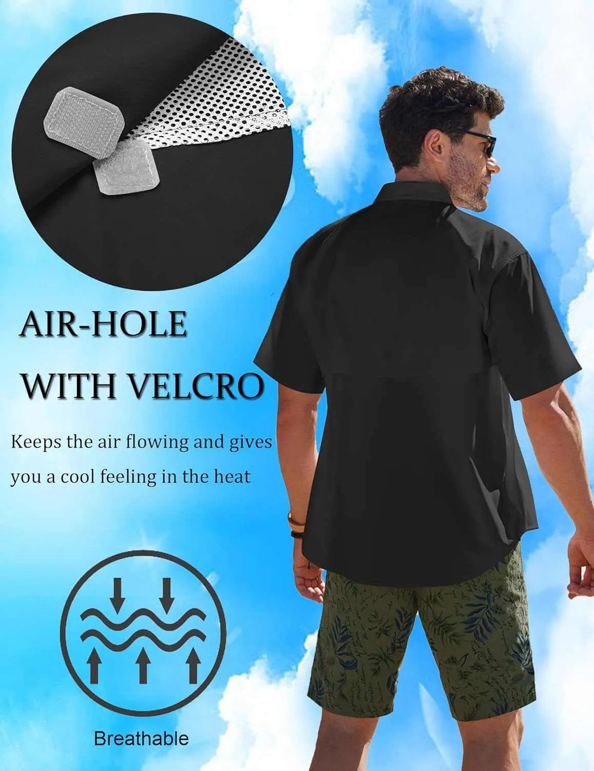 Men's UPF UV: Hiking Fishing Shirt | Reltek Ready Gear